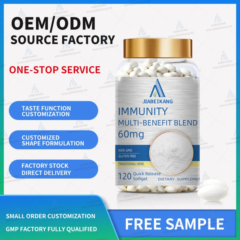 Natural Effective Custom Immune Softgel Dietary Supplement - Image 4