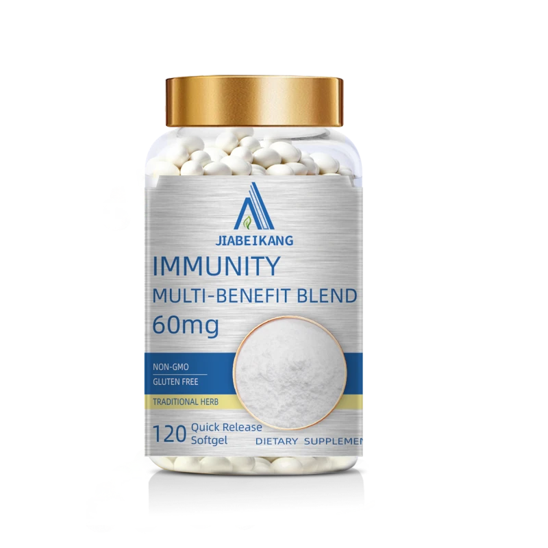Natural Effective Custom Immune Softgel Dietary Supplement